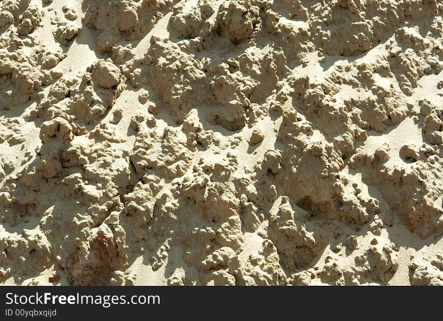 Loose sand texture