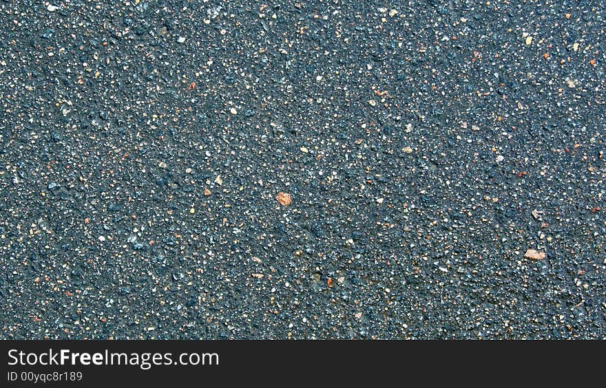 Wet asphalt texture