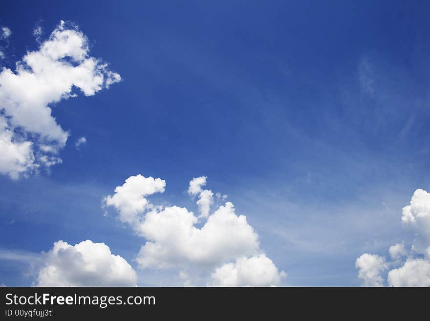 Clouds on a background of the sky. Clouds on a background of the sky