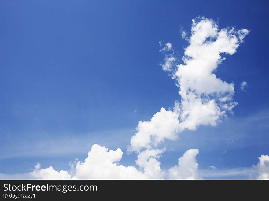 Clouds on a background of the sky. Clouds on a background of the sky