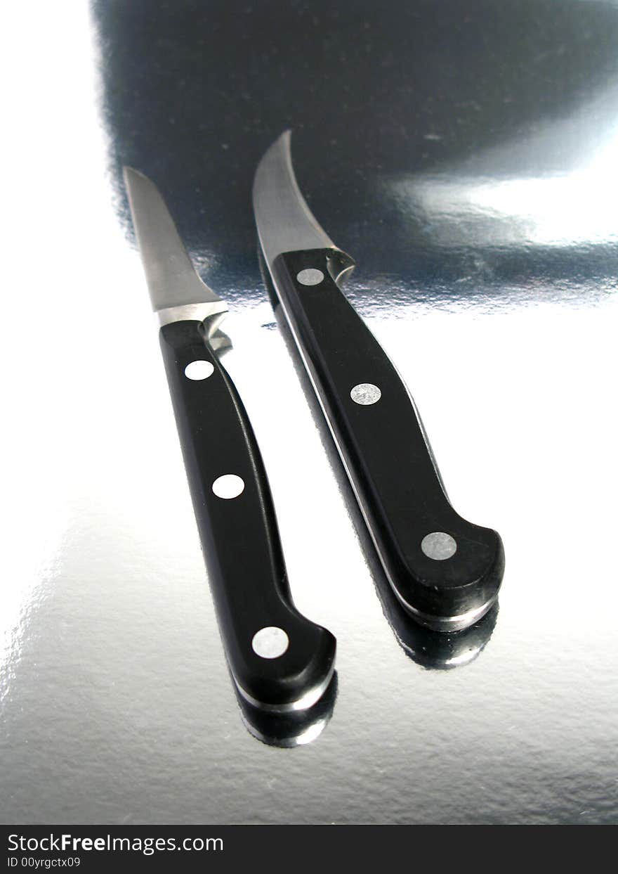 Two professional knifes