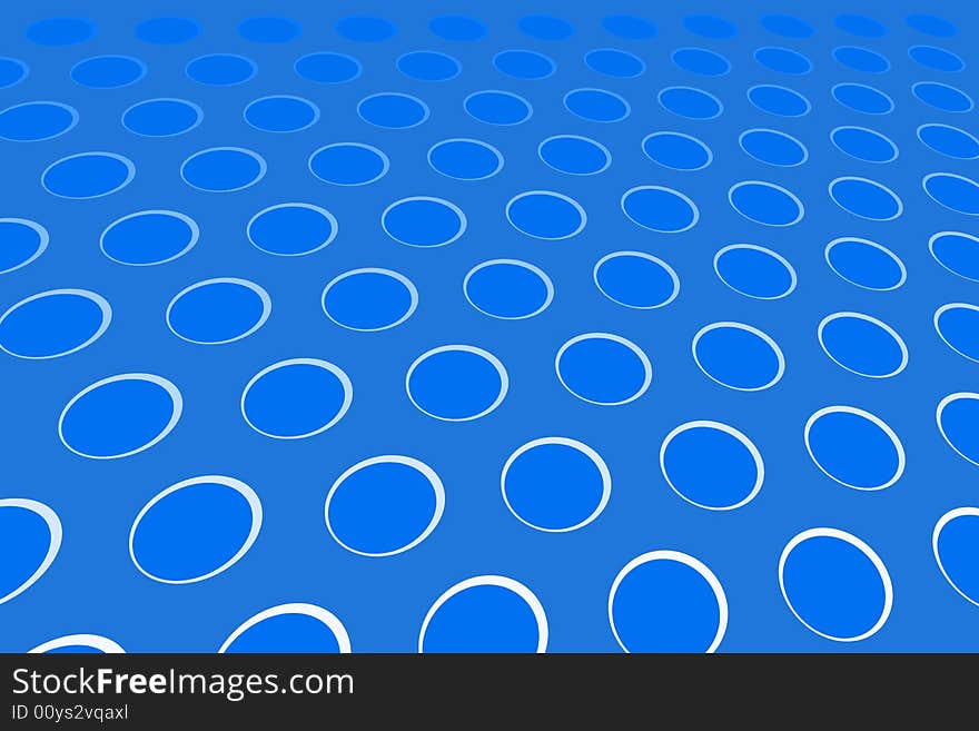 Vector illustration of blue hole pattern