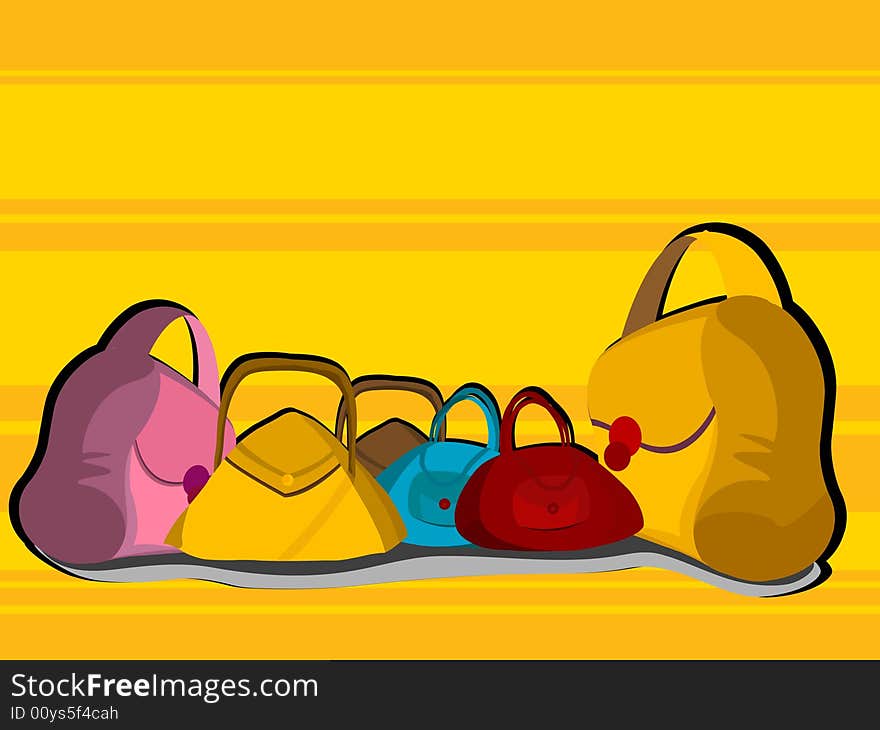 Colorful Purses