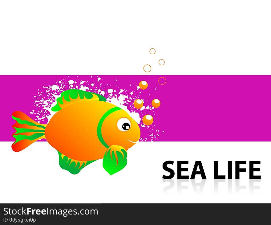 Sea life demonsration