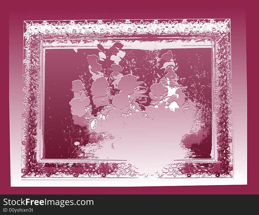 Abstract computer multi pink colored illustration. Abstract computer multi pink colored illustration