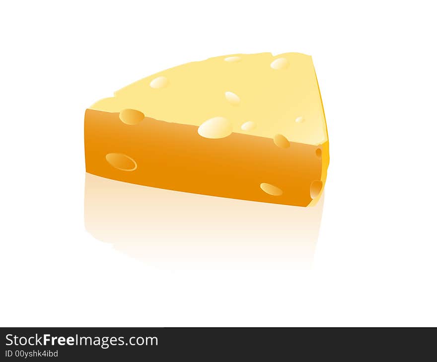 Piece of cheese