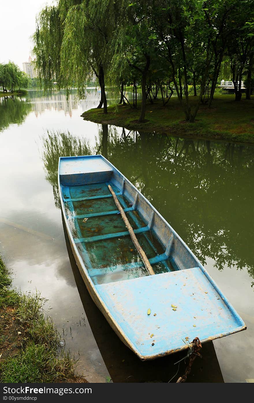 A Boat At Berth