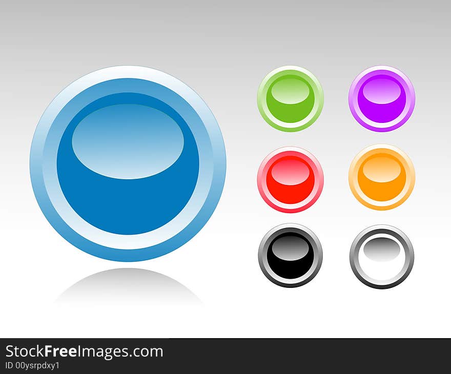 The Set of color buttons,