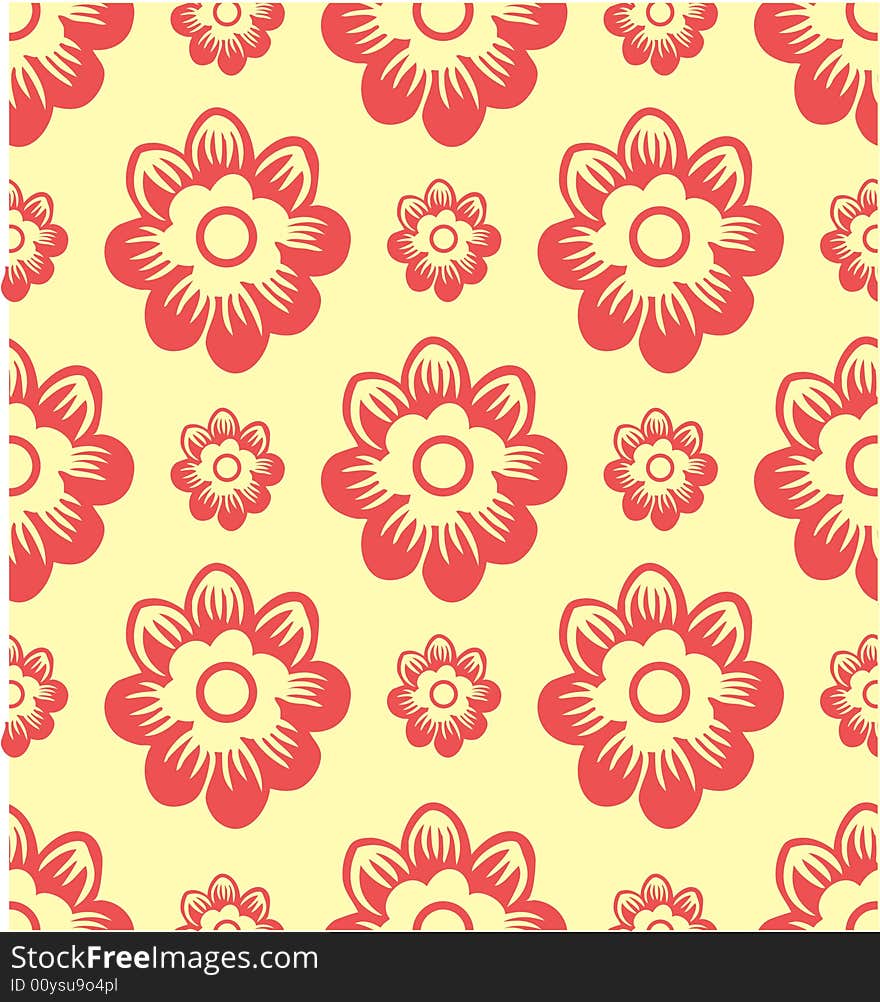 Background With Flowers