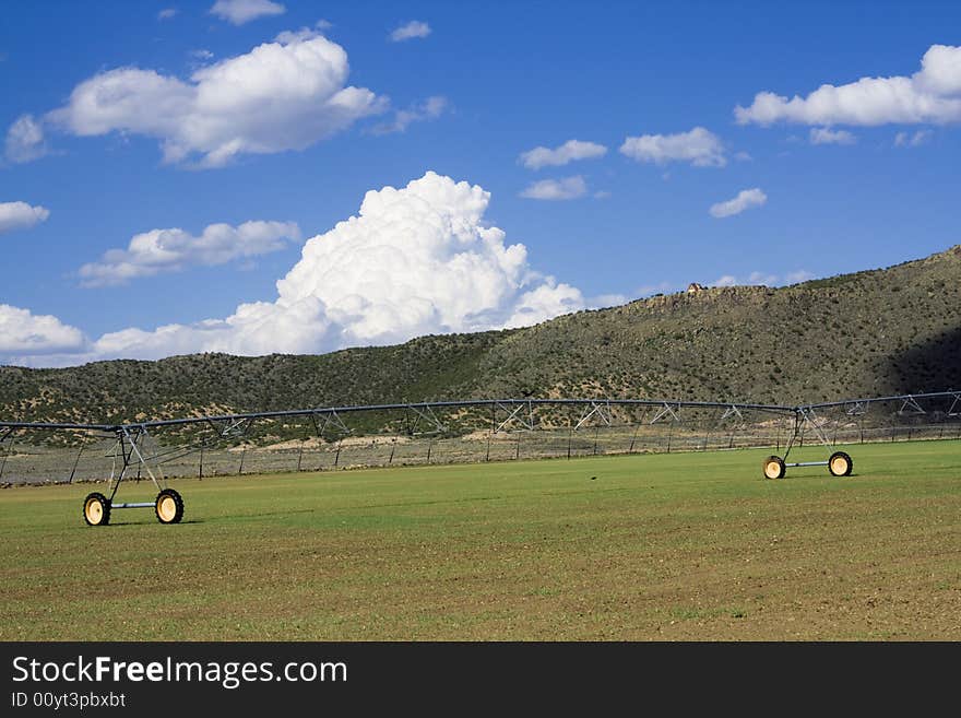 Watering fields