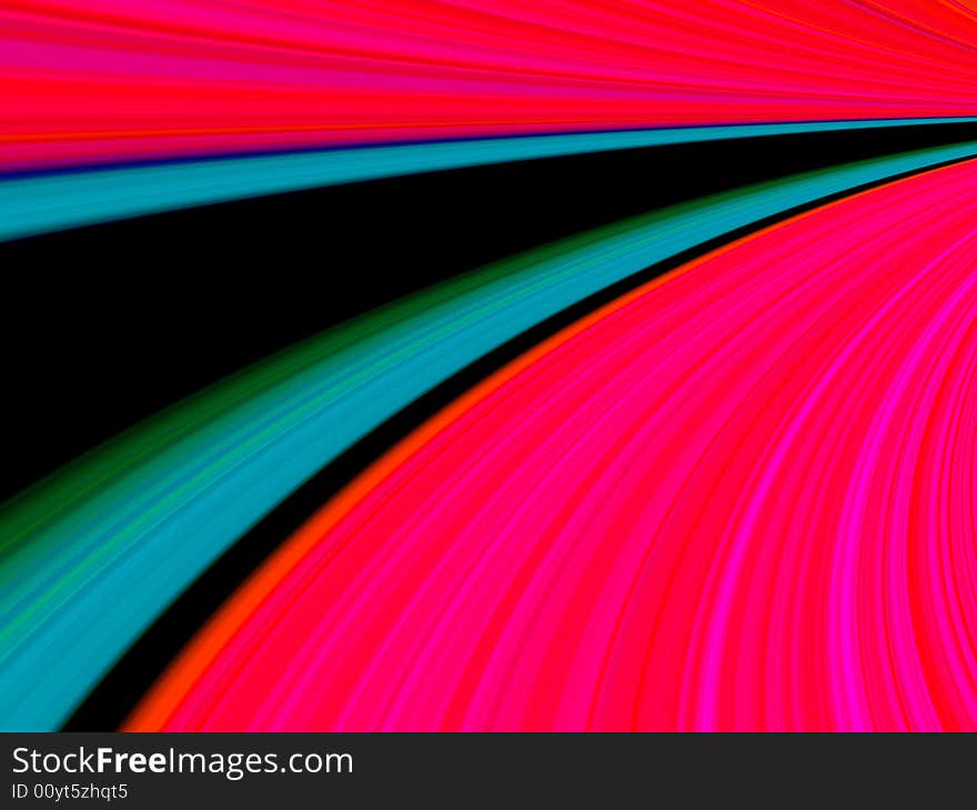 An abstract interpretation of the speed in a tunnel. An abstract interpretation of the speed in a tunnel