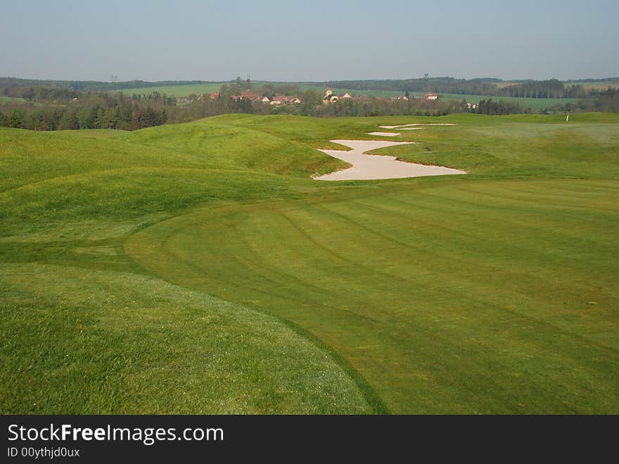 Golf course in The Czech Republic