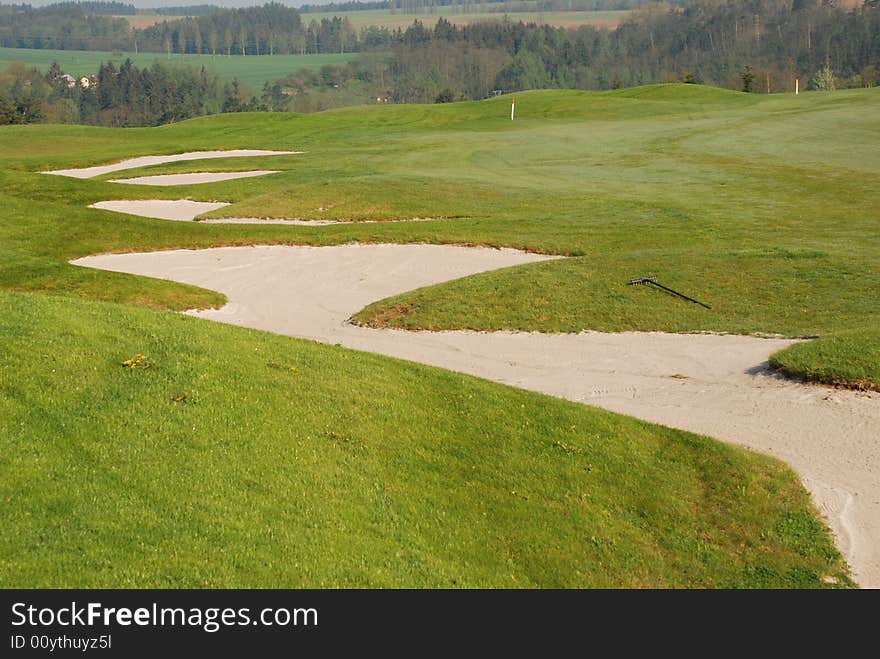 Golf course in The Czech Republic