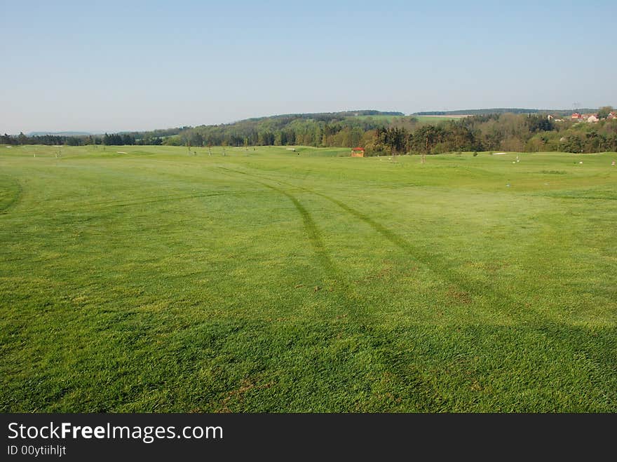 Golf course in The Czech Republic