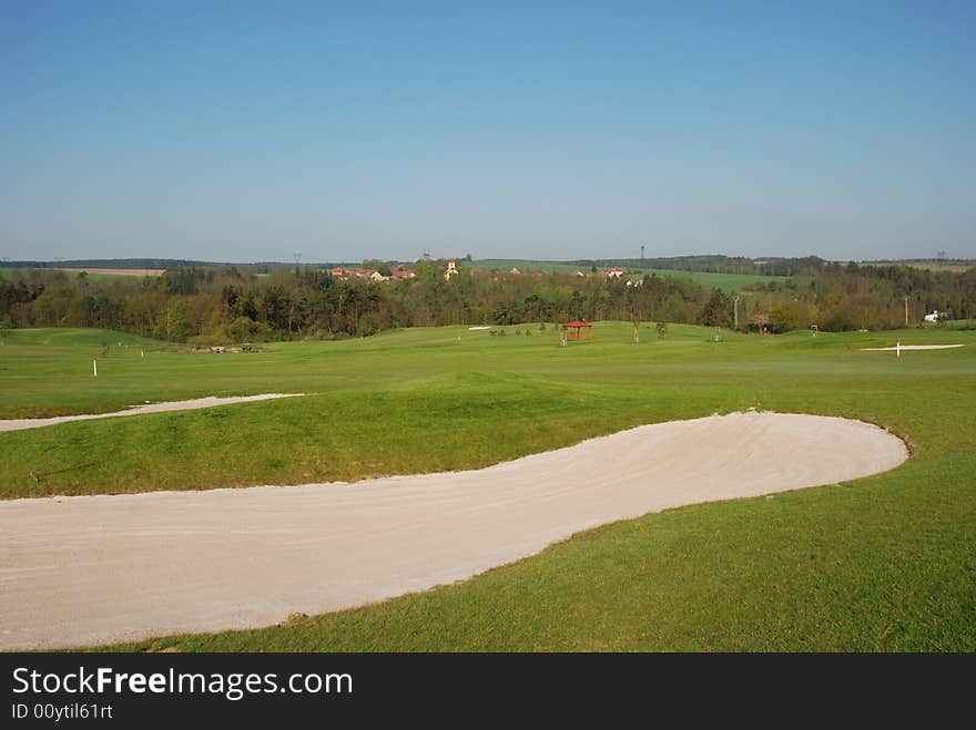 Golf course in The Czech Republic