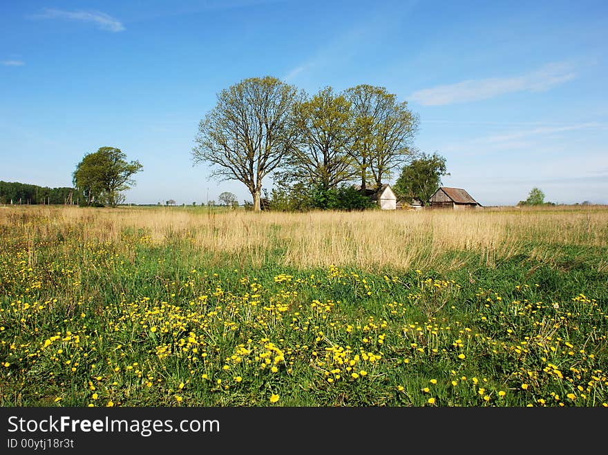 Lithuanian Farmstead