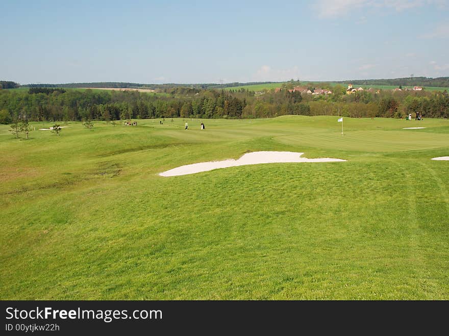 Golf course in The Czech Republic