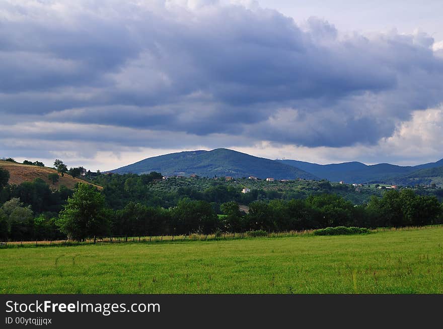 Cloudy Countryside