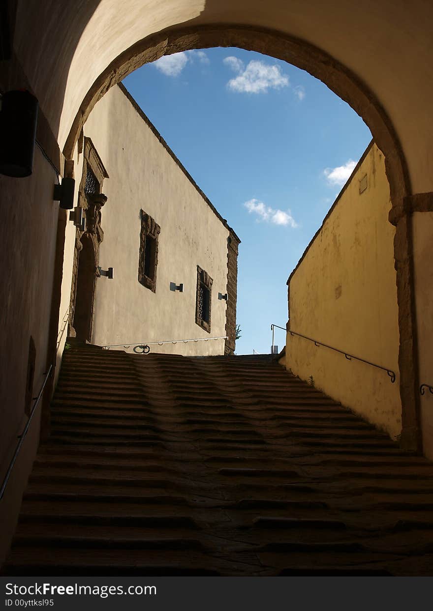 Arc in Belvedere fortress