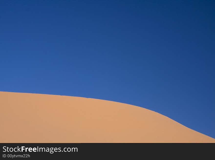 A close up of the sand dunes at Coral Pink Sand Dunes State Park, Utah. A close up of the sand dunes at Coral Pink Sand Dunes State Park, Utah.