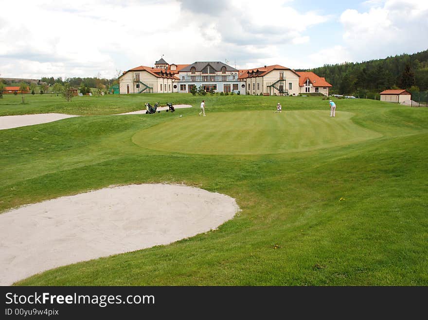 Golf course in The Czech Republic