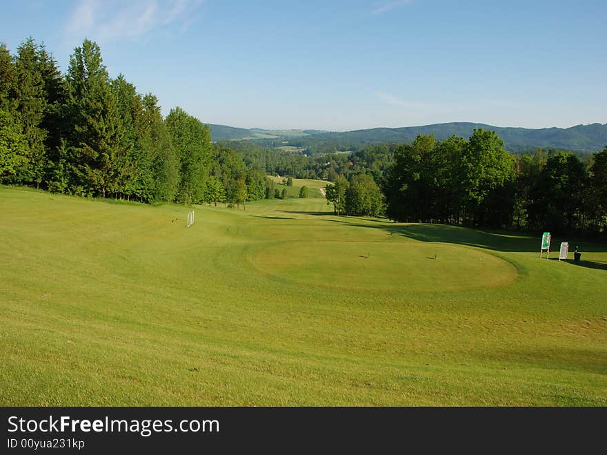 Golf course in The Czech Republic