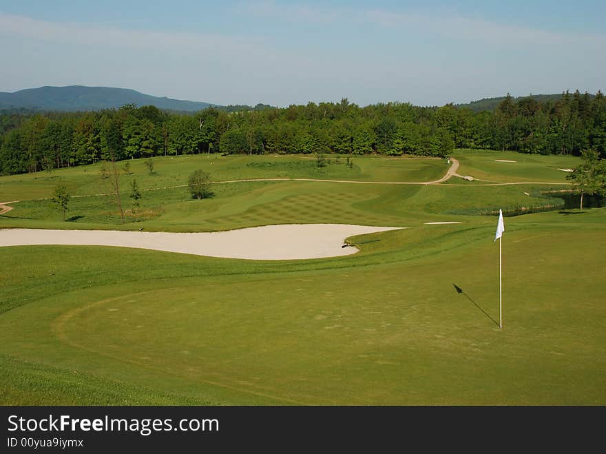 Golf course in The Czech Republic