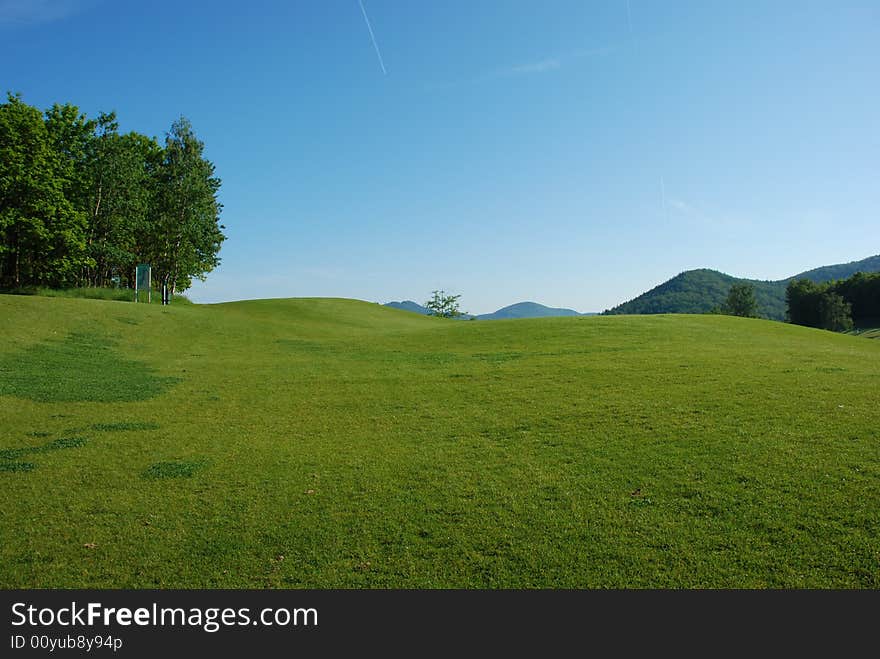 Golf course in The Czech Republic