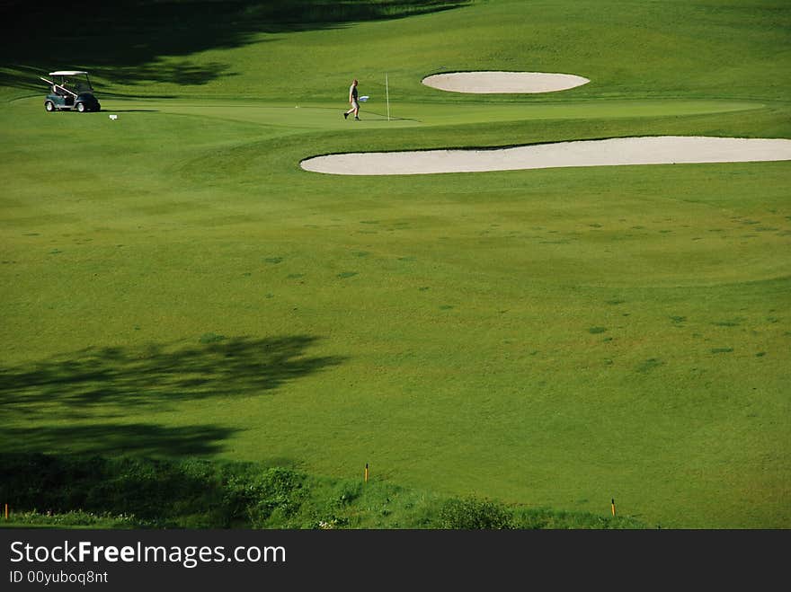 Golf course in The Czech Republic