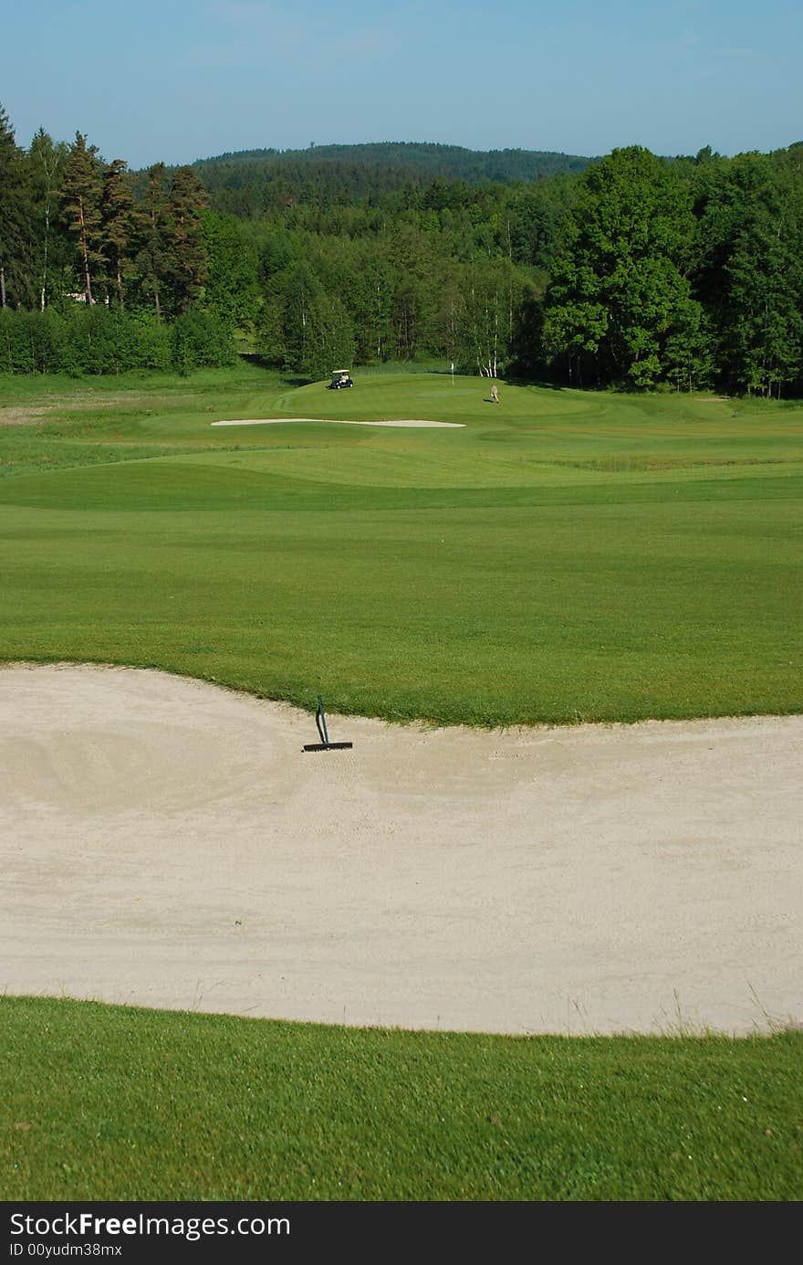 Golf course in The Czech Republic