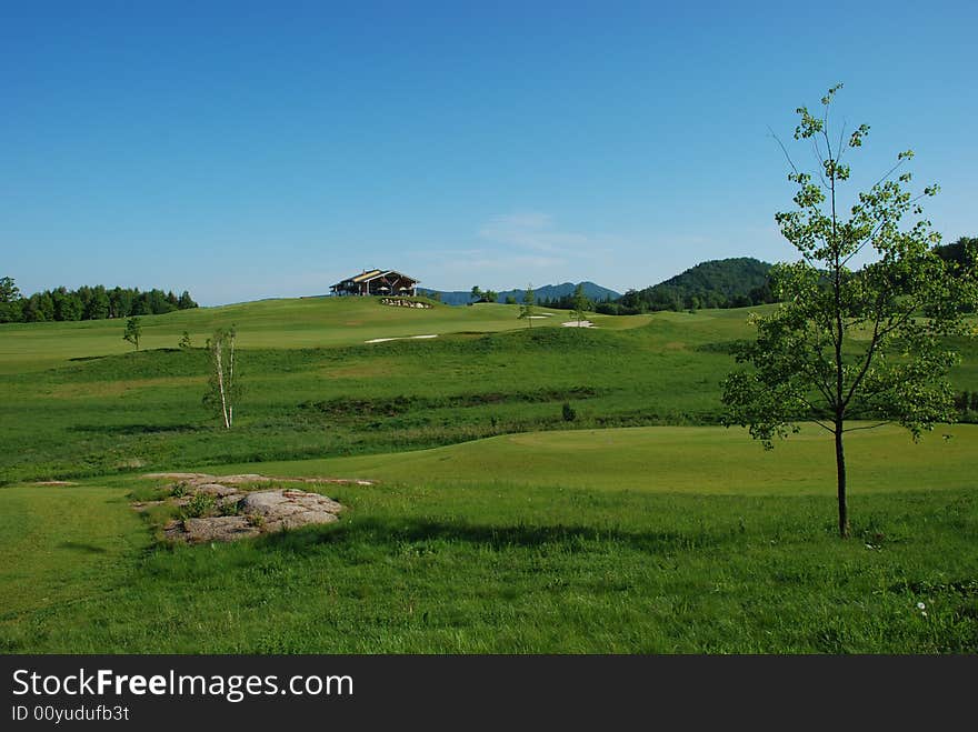 Golf course in The Czech Republic