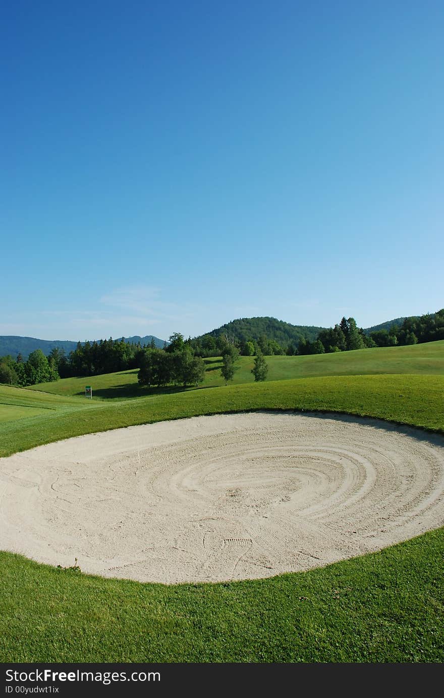 Golf course in The Czech Republic