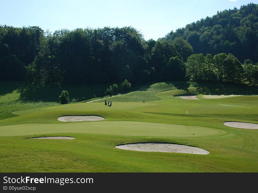 Golf course in The Czech Republic