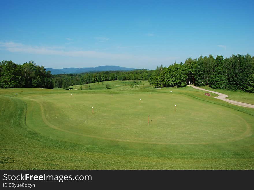 Golf course in The Czech Republic