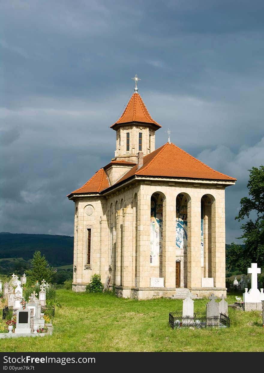 Eastern church in Romania