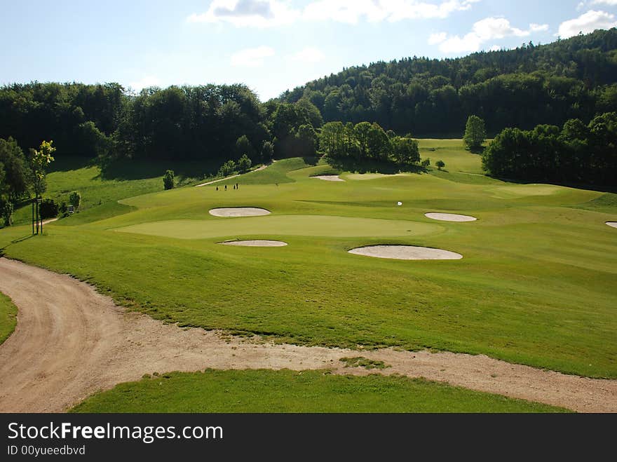 Golf course in The Czech Republic