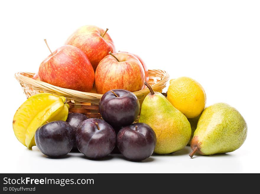 Still life with fruits