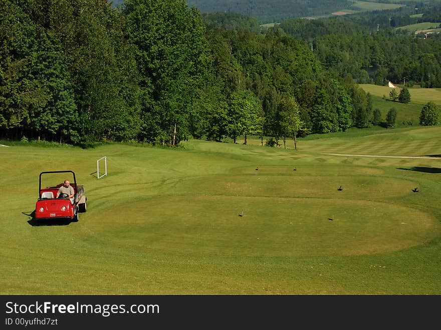 Golf course in The Czech Republic