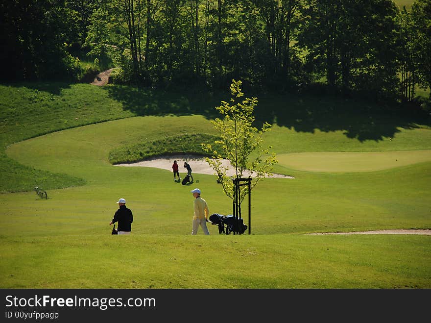 Golf course in The Czech Republic