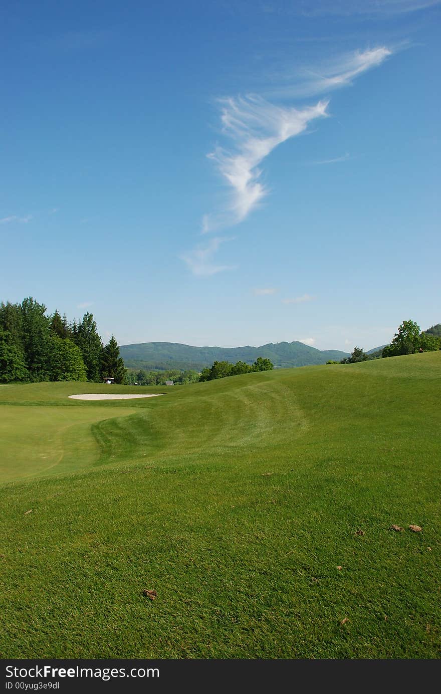 Golf course in The Czech Republic