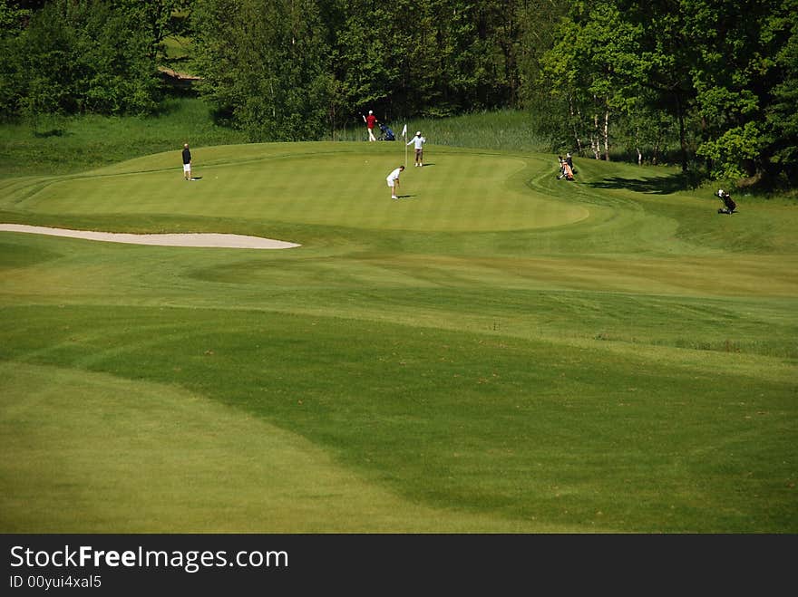 Golf course in The Czech Republic