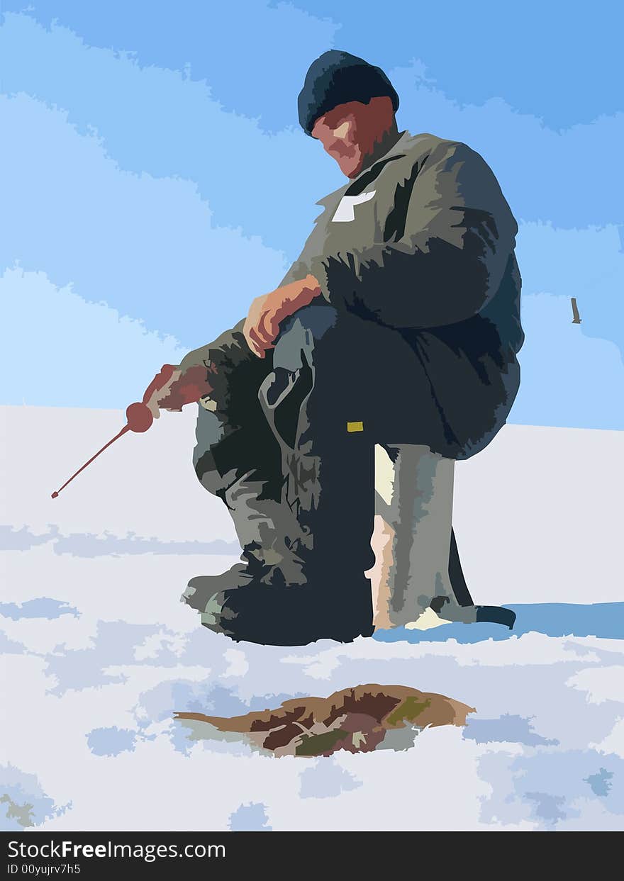 Fishing Man