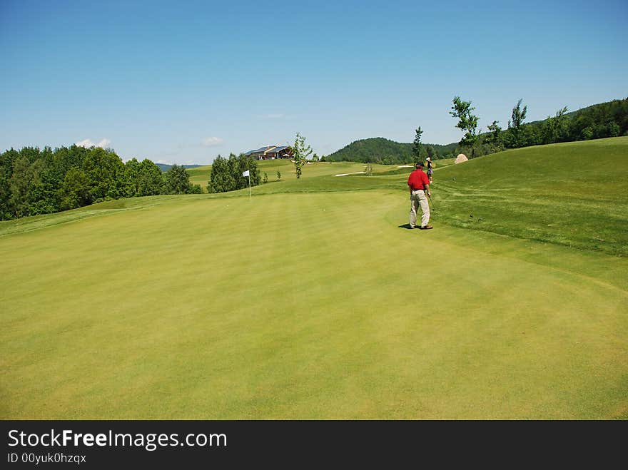 Golf course in The Czech Republic