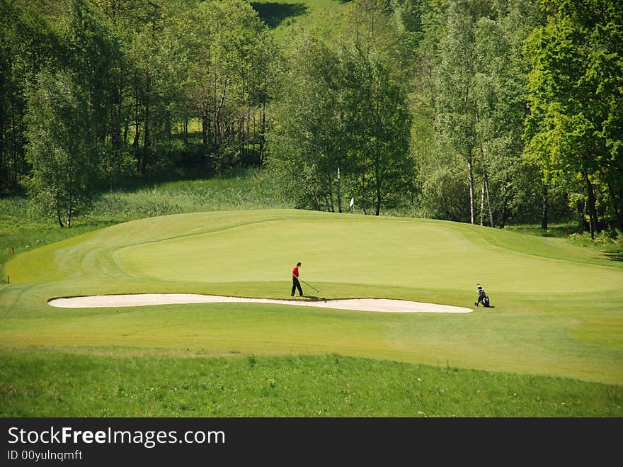 Golf course in The Czech Republic