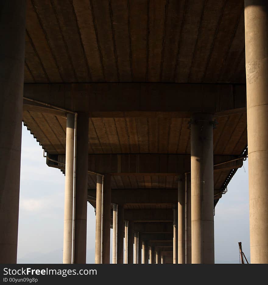 Under the bridge