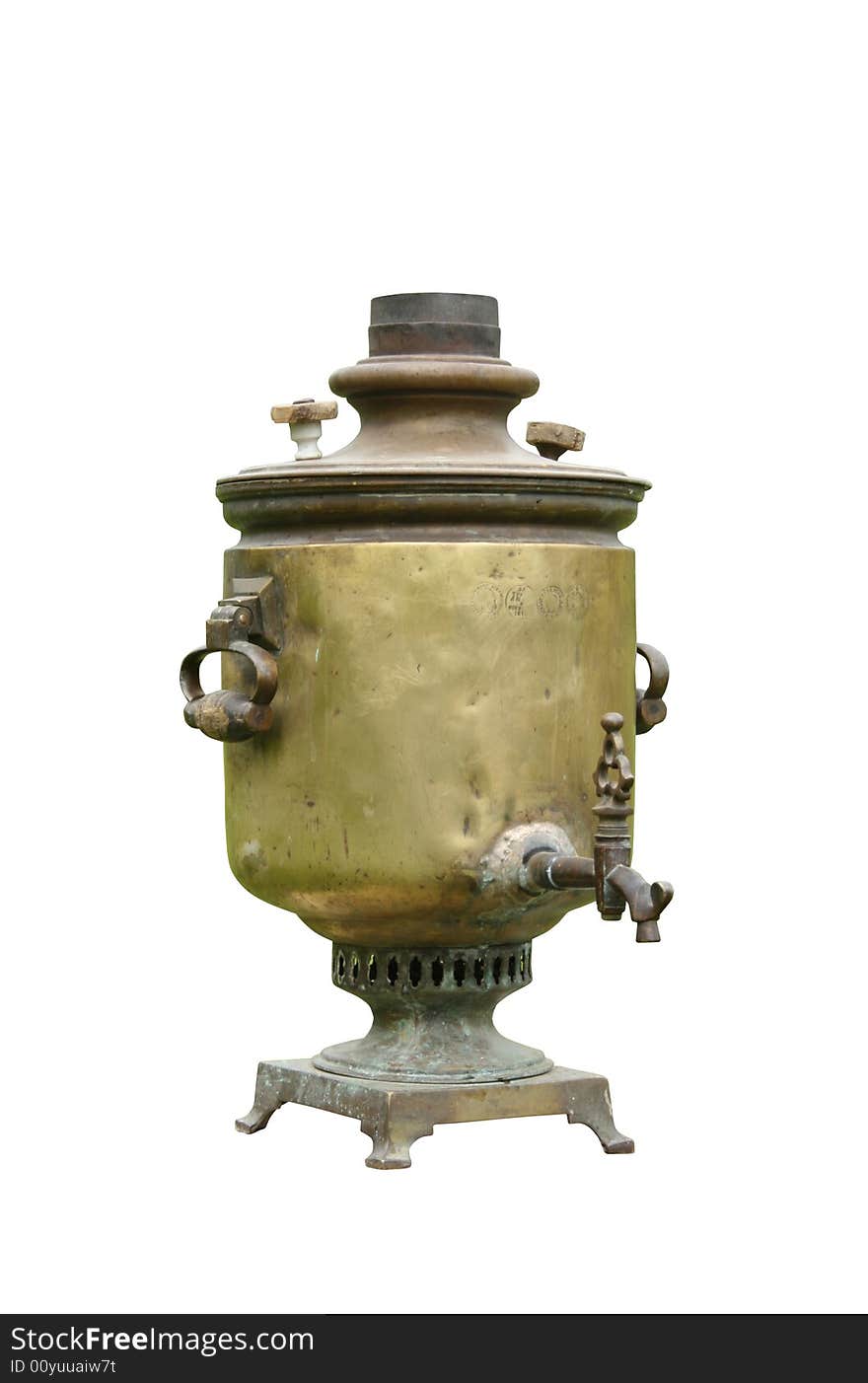 Ancient Russian Samovar