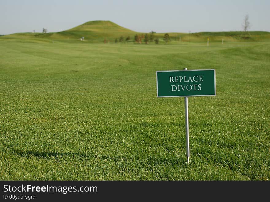 Golf course in The Czech Republic