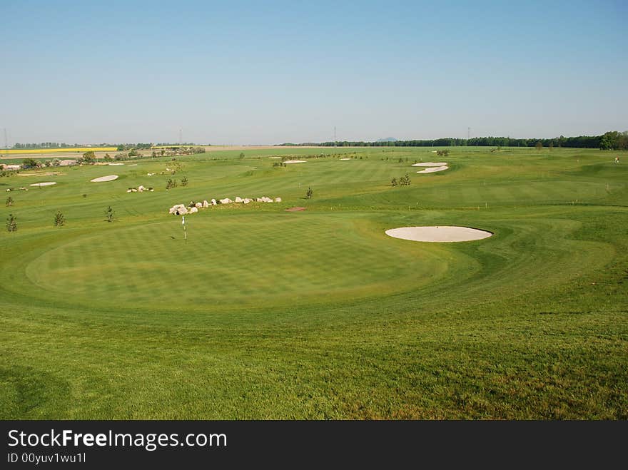 Golf course in The Czech Republic