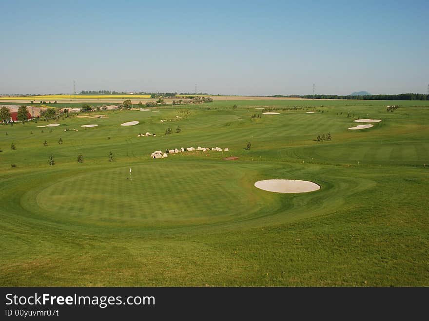 Golf course in The Czech Republic