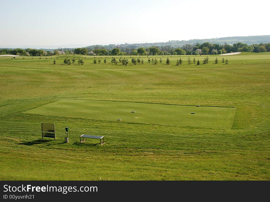 Golf course in The Czech Republic